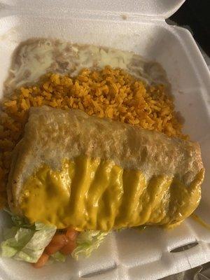 Chimichanga Dinner