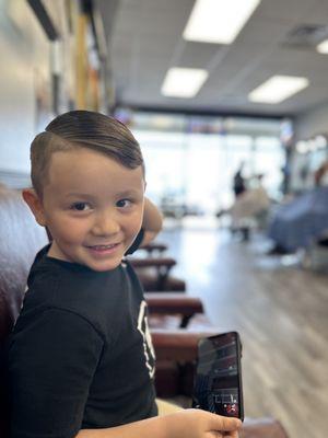 Kid's haircut