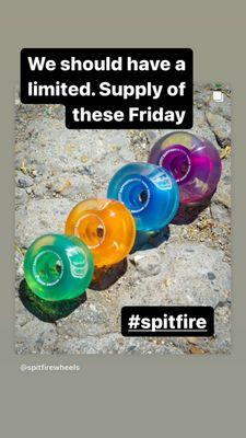 Spitfire skateboard wheels