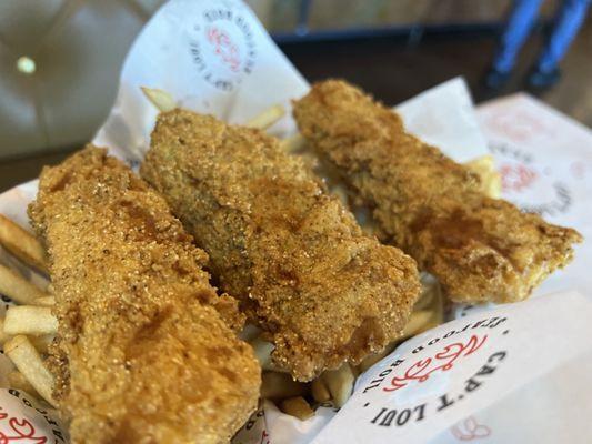 Fried fish and chips