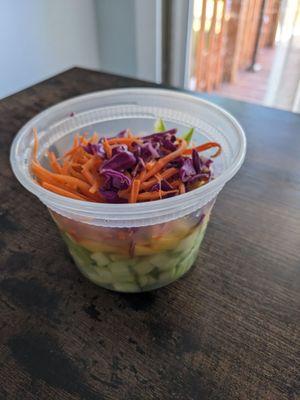 Cucumber mango salad