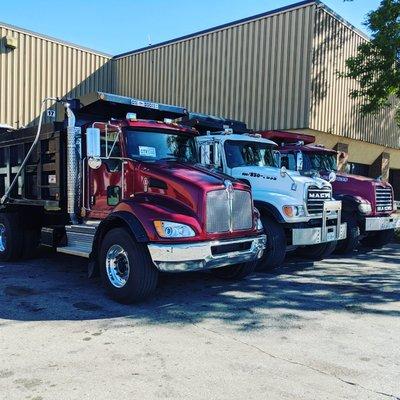 Truck fleet.