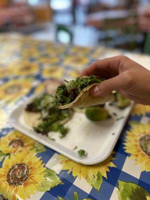 Carne asada Tacos