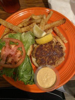 Crab Cake Sandwich