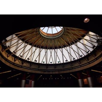 Cool architectural details in the ceiling