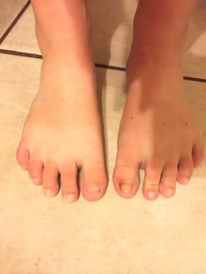 After 4 or 5 pedicures at Rex Nails