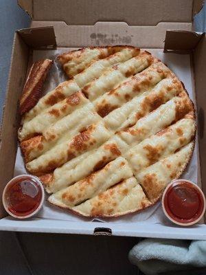 The "mozzarella cheese sticks"