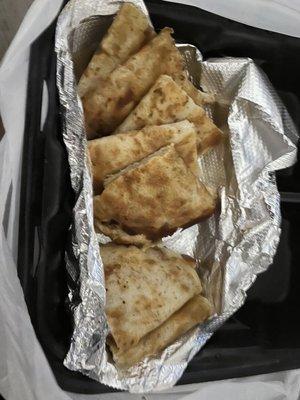 Chicken quesadillas