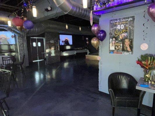 Plenty of space for your Event at Elixir Lounge!