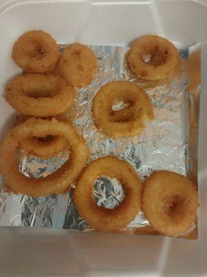 A double order of onion rings