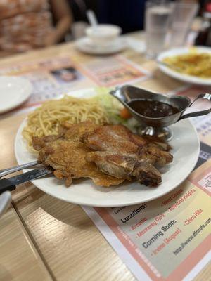 Grilled Mixed Steak (chicken/pork)