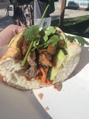 Pork bahn mi