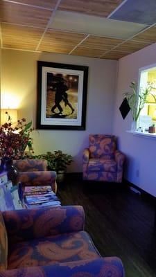 Our peaceful waiting room