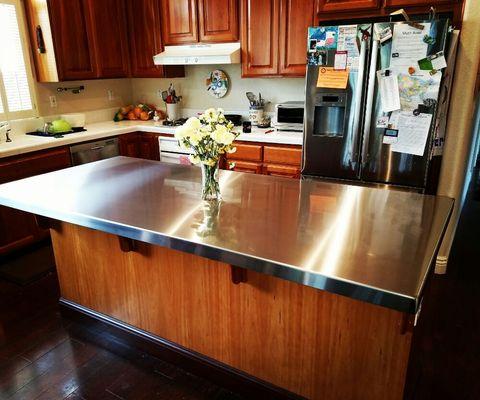 Custom Stainless steel counter