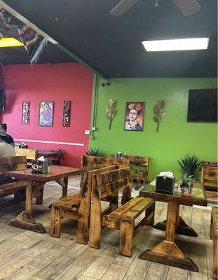 Inside of Taqueria Jilasco