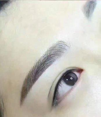 Permanent eyeliners and Simulation of Implant eyebrows