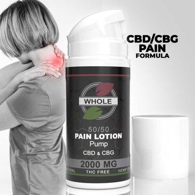 CBD and CBG Pain Lotion