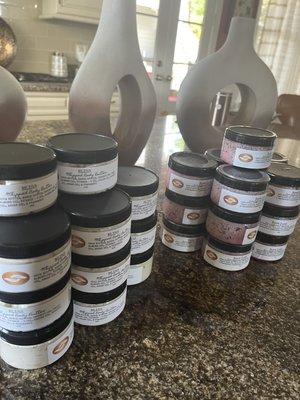 All Natural Body Scrubs and Butters