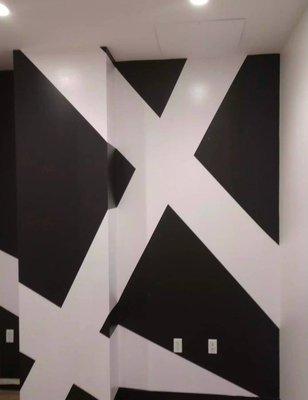 Commercial interior wall custom design