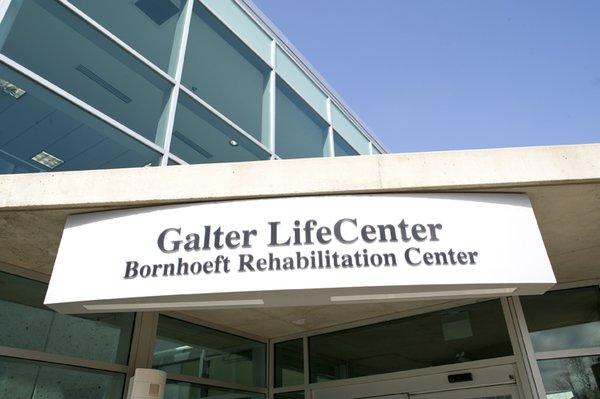 Outpatient Rehabilitation Entrance, 5157 N. Francisco Ave.