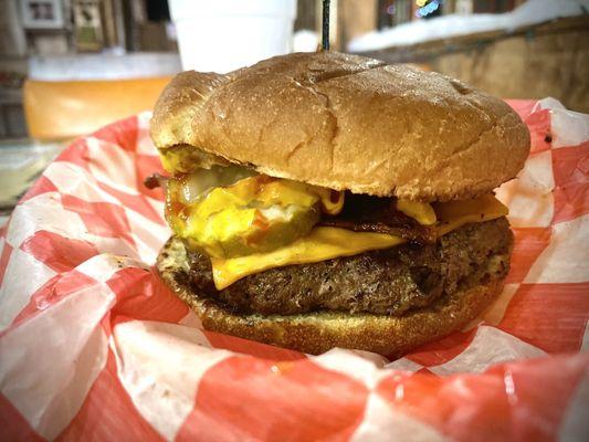 1/3lb Bacon cheeseburger