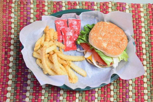 Cheeseburger & Fries