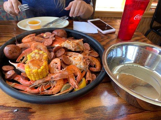 Golfo platter for two