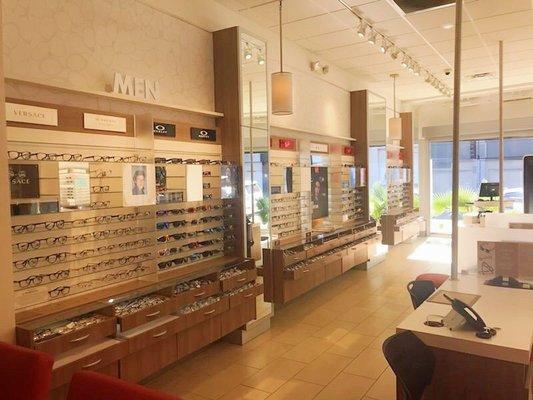 Great selection of prescription and sunglasses