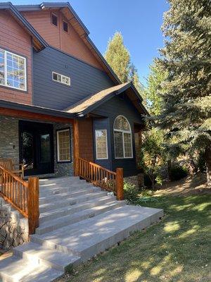 Exterior painting- big bear