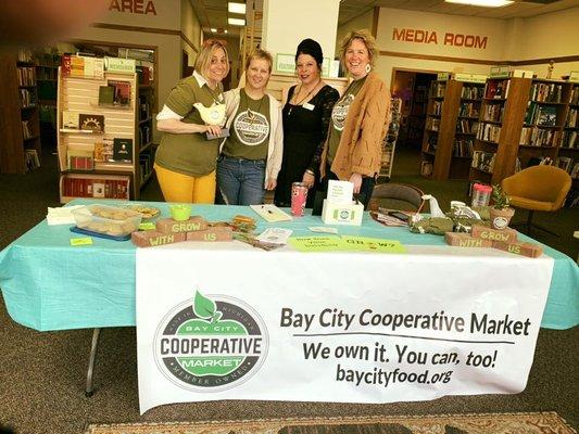 Hosting the Bay City Coop Market