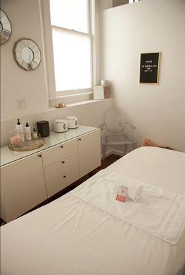 Our treatment room.