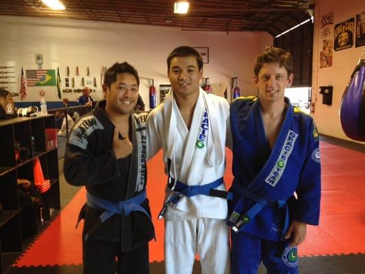 Blue belt promotion @ Charles Gracie BJJ Reno.