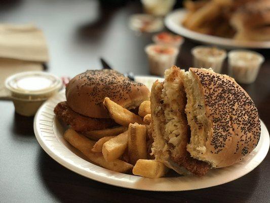 Fried Cod Sandwich