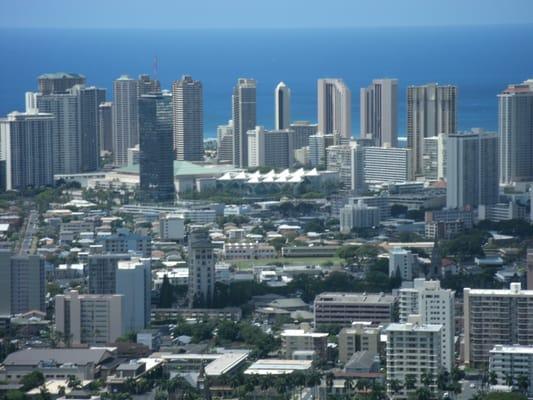 Honolulu and Waikiki Beach