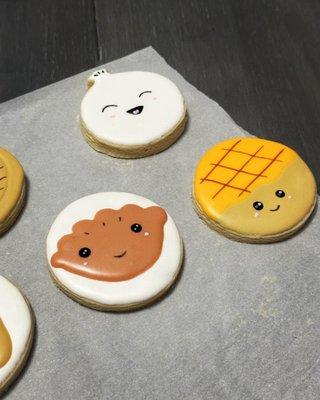 Dim sum custom cookies