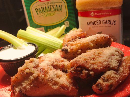 Garlic Parmesan Wings