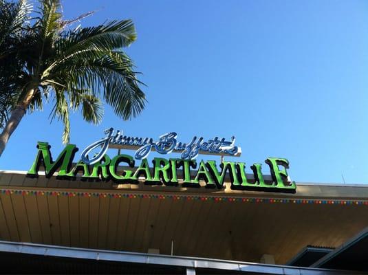 View from the adirondack chairs outside the restaurant.