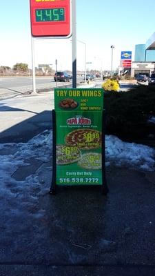 Our A-Frame Sidewalk Sign