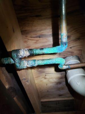 We can repair or replace old pipes