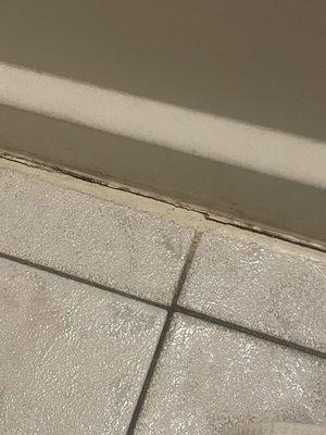 Gross tile floor