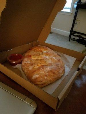 Calzone perfection!