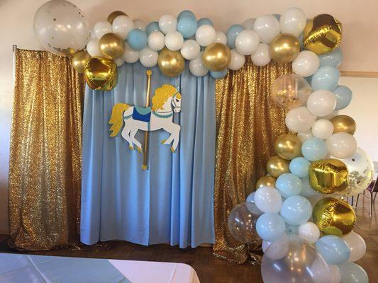 Balloon garland by Erica A. Valerio  https://www.facebook.com/erica.a.valerio