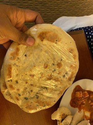 Look at the naan we got for $2.99