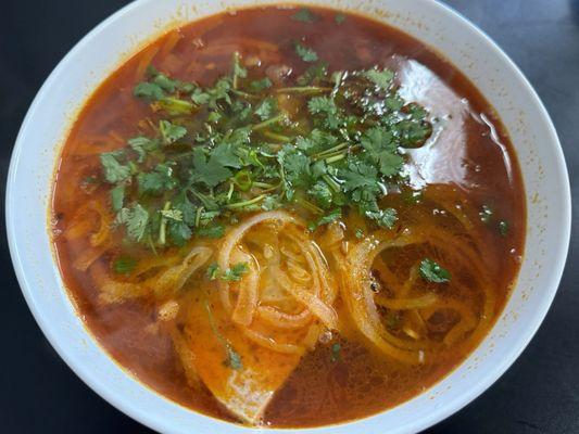 Bun bo hue. So spicy and flavorful!