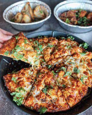 Spicy Indian Pizza