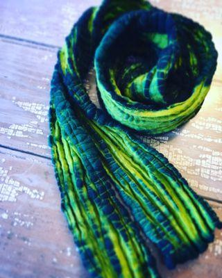 Tree Bark Scarf Class