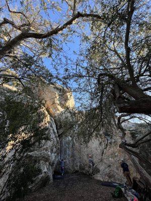 Rock climbing training