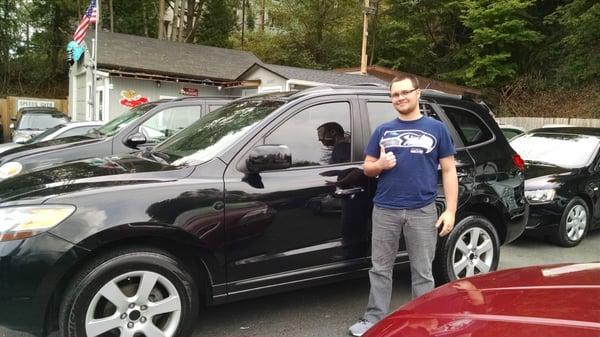 Chris got his first new SUV from us. Made it fast and easy for him. He got easy low rate financing.