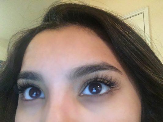 I love my lashes :)