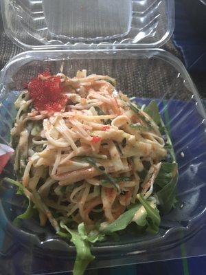 Kani salad - yummy but small portion